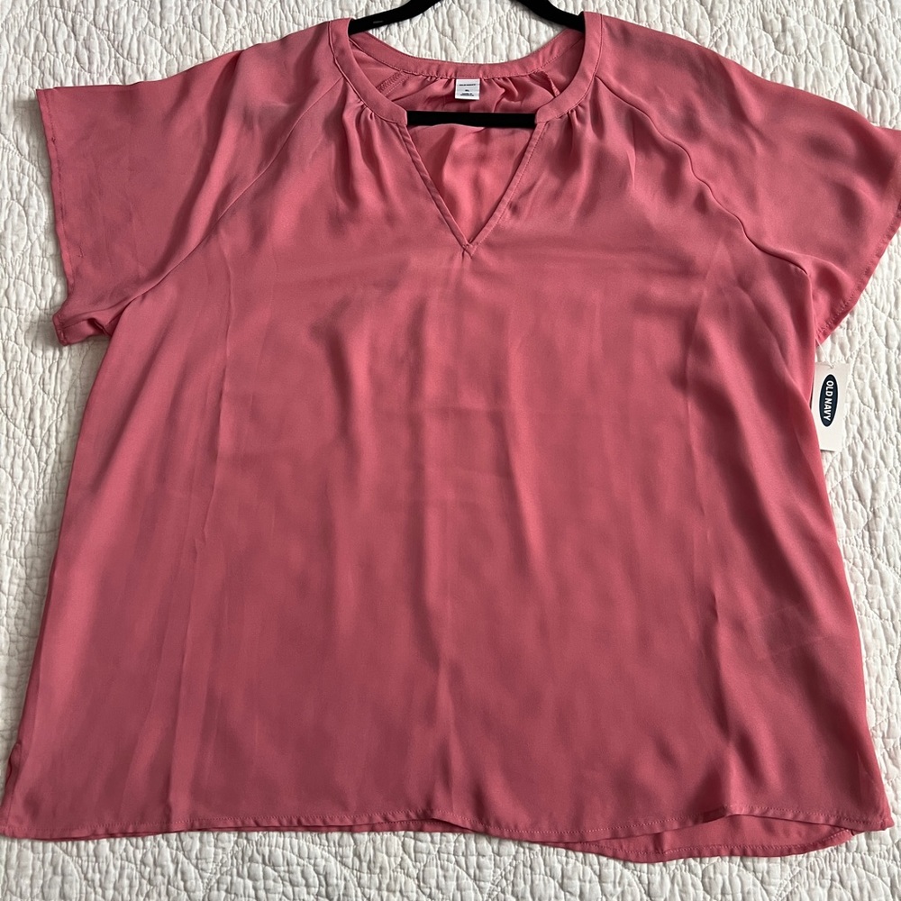 XL pink Old Navy top